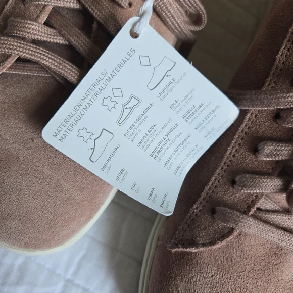 Birkenstock Men Size 8 Bend Low Suede Pink And White Euro 41 New 082025 - Picture 4 of 9